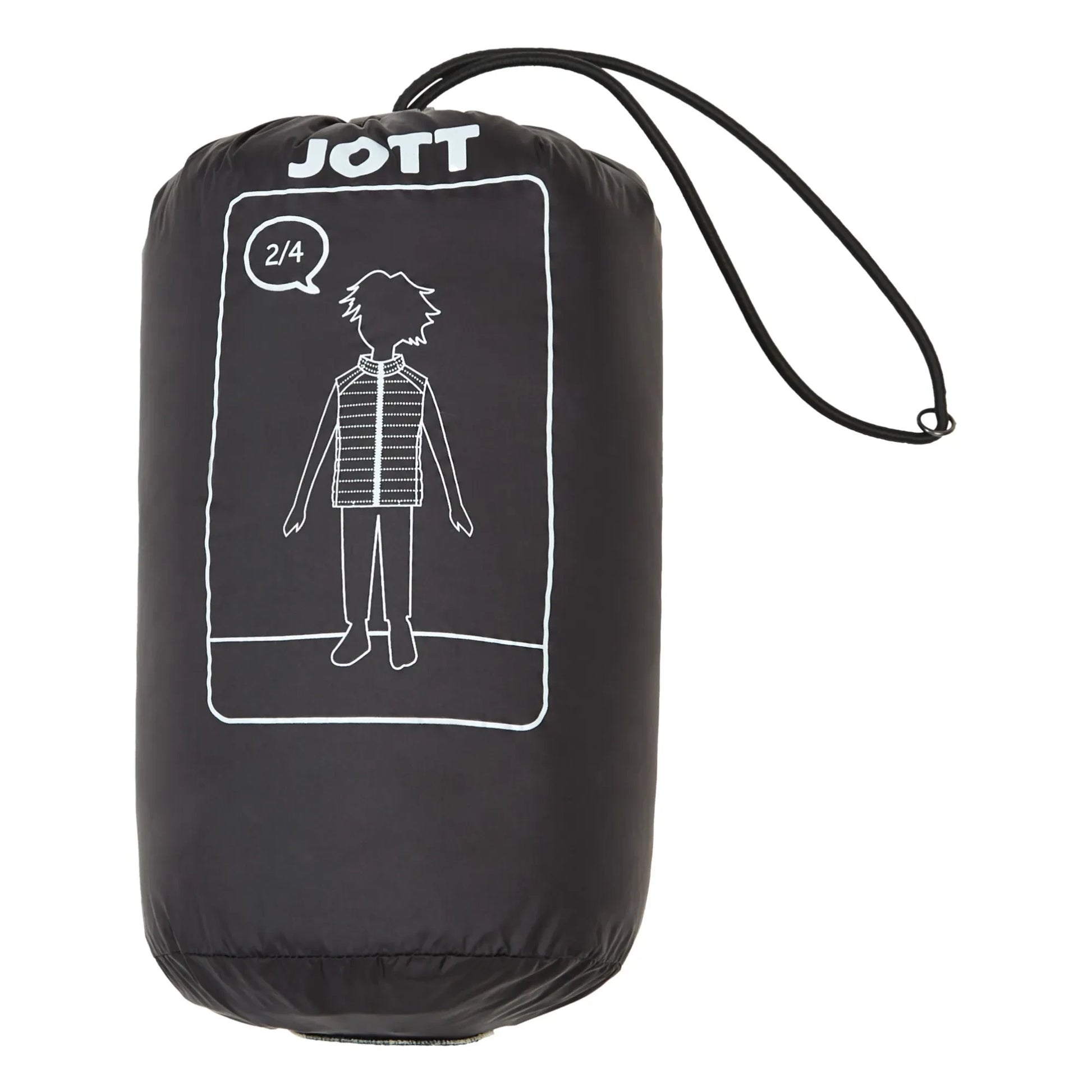Jott - Zoé Puffer Vest | Black