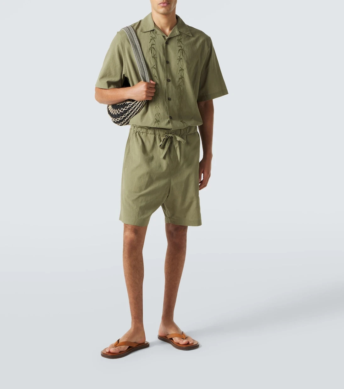 Commas - Mid-rise shorts