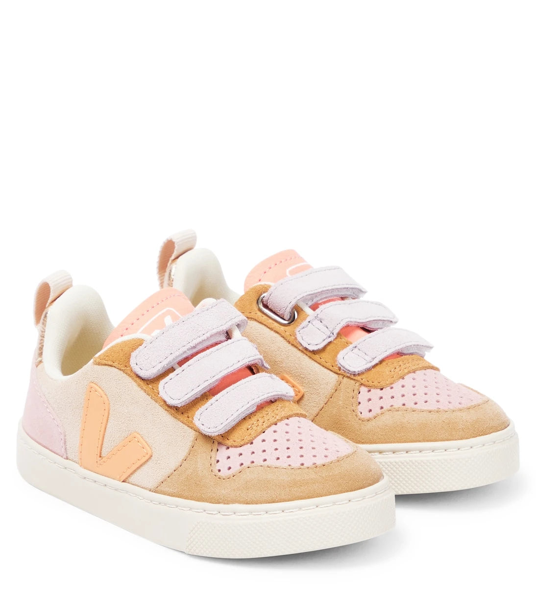 Veja Kids - V-10 suede sneakers