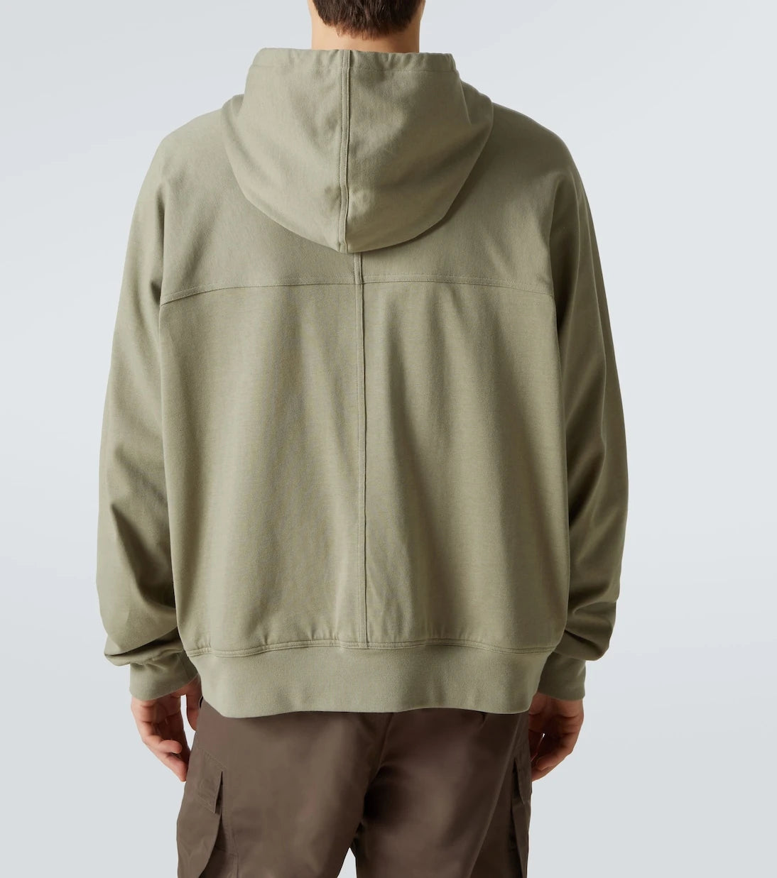 Rick Owens - Zip-up cotton jersey hoodie