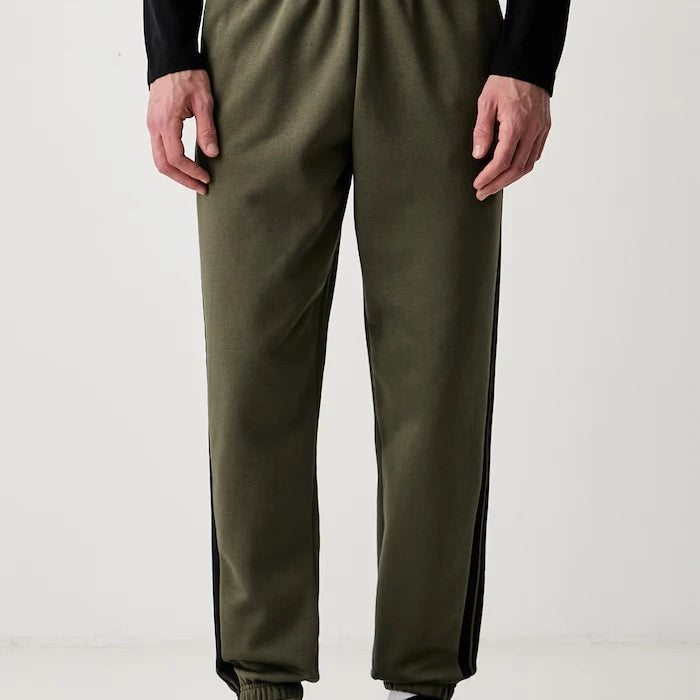 adidas erkek pamuklu spor pantolon Three Stripes