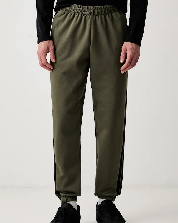 adidas erkek pamuklu spor pantolon Three Stripes