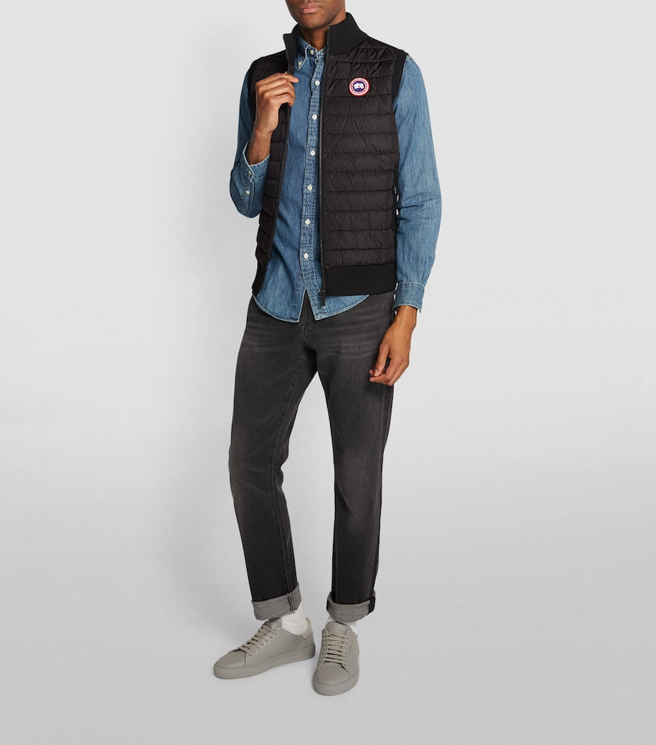 Canada Goose Black Hybridge Gilet