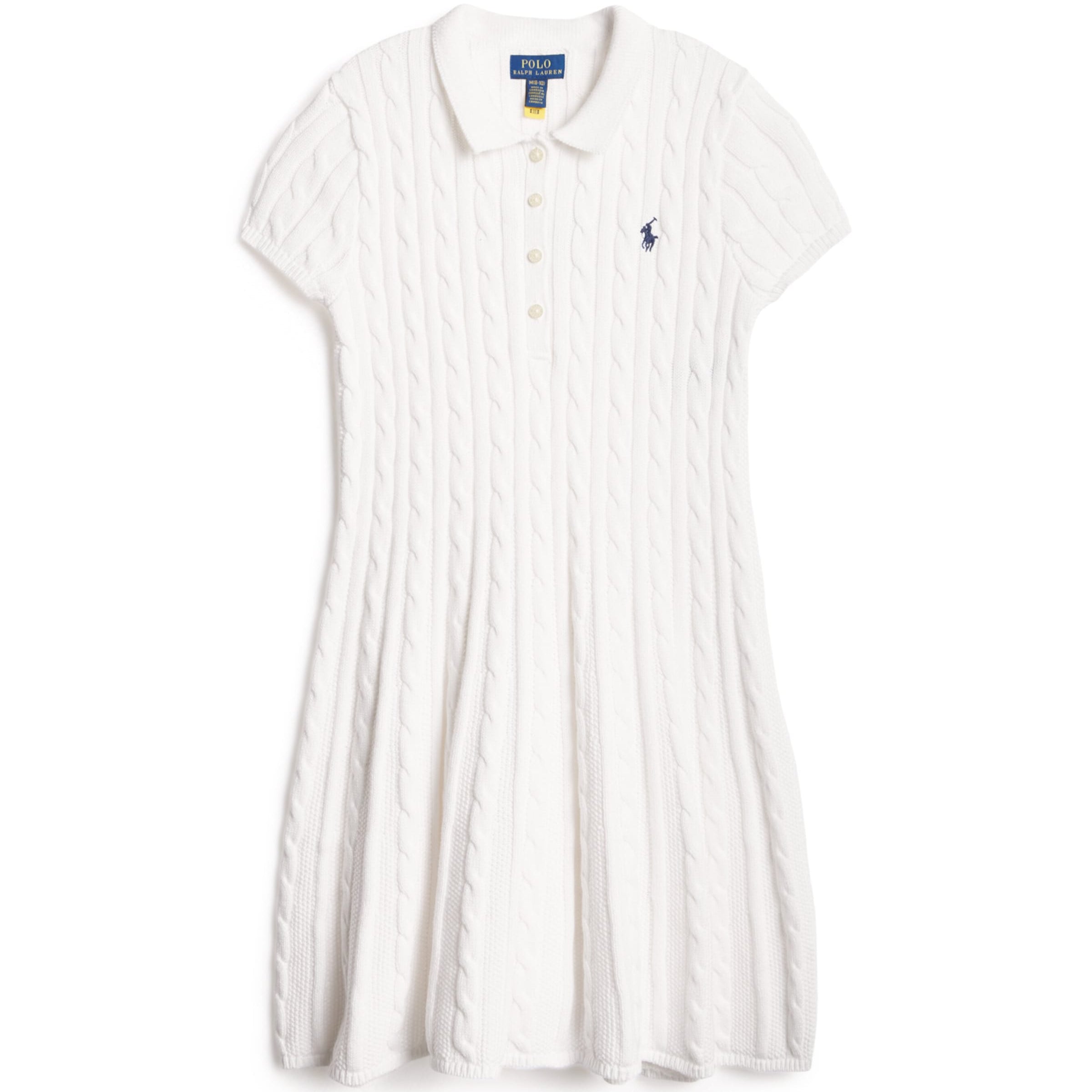 Ralph Lauren Kids Cotton Cable-Knit Dress (7-14 Years)