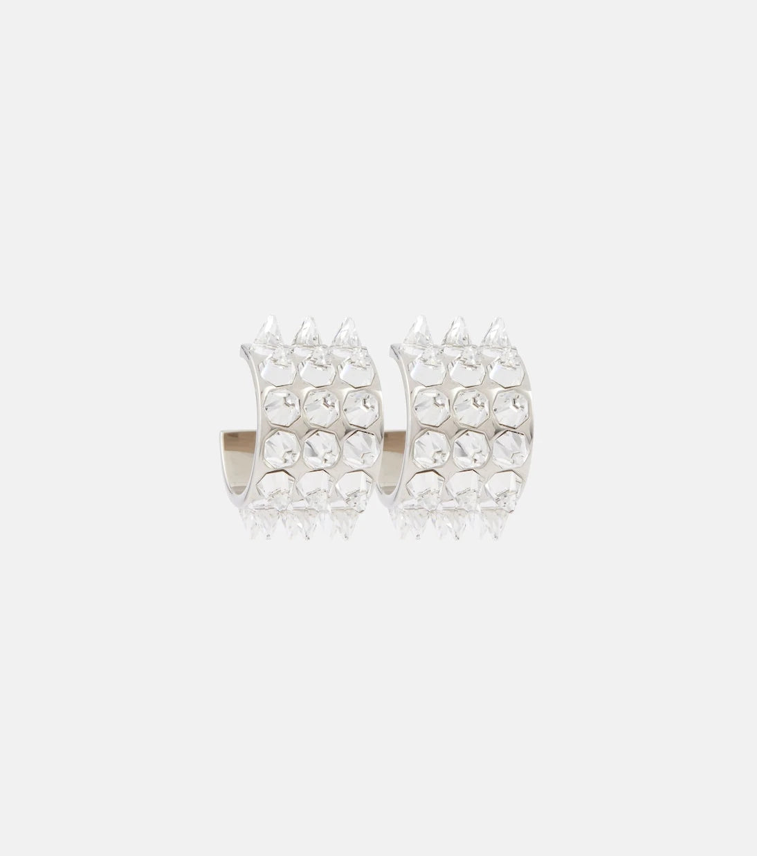 Amina Muaddi - Karma crystal-embellished earrings