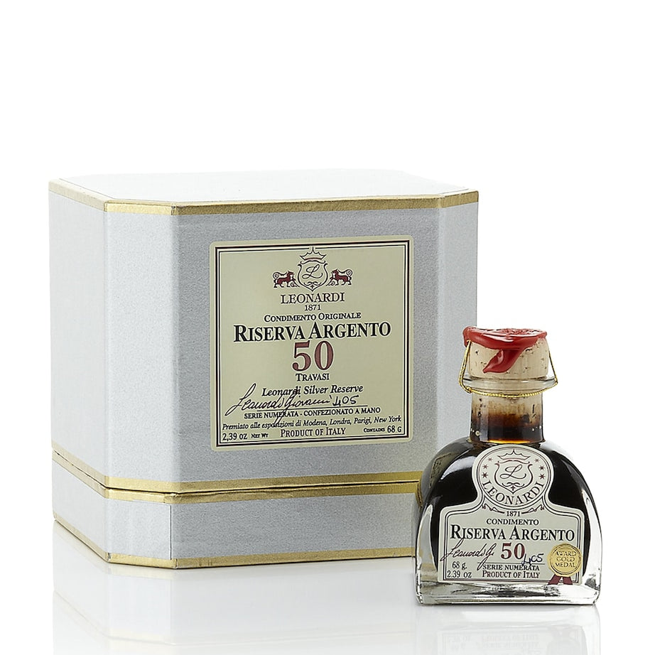 Leonardi 50-Year Riserva Argento Balsamic Condiment (50ml)