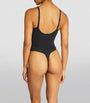 Skims Black Seamless Sculpt Thong Bodysuit