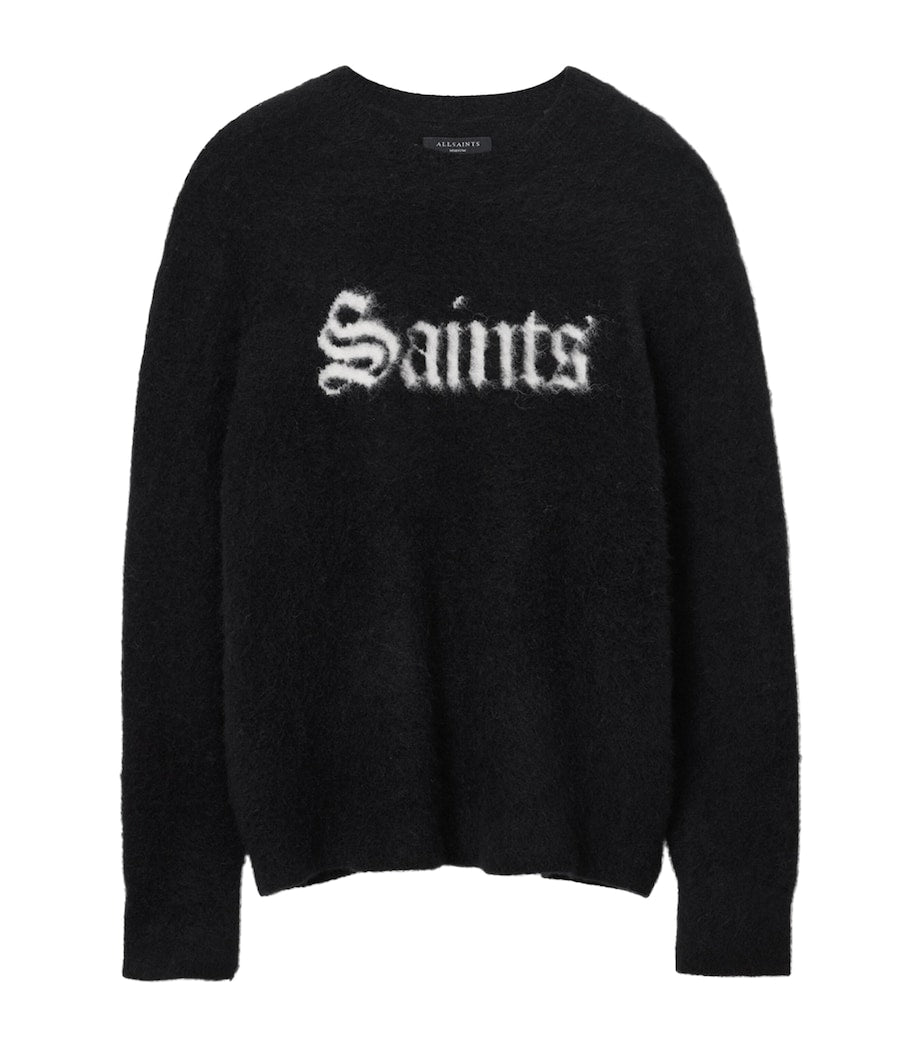 Wool-Blend Saints Sweater