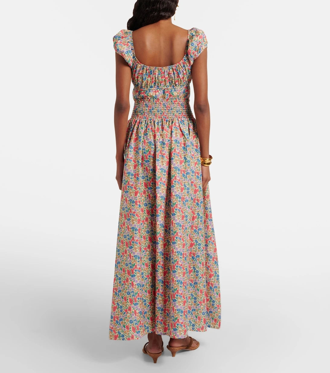 Montce - Millie floral cotton maxi skirt