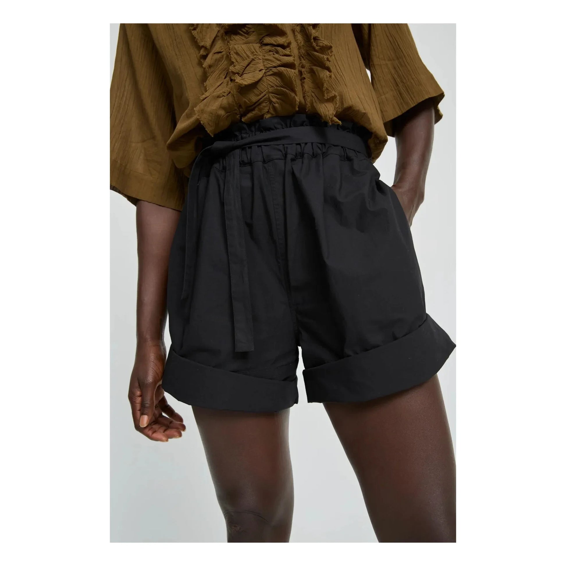 Laurence Bras - Babar Cotton Short | Black