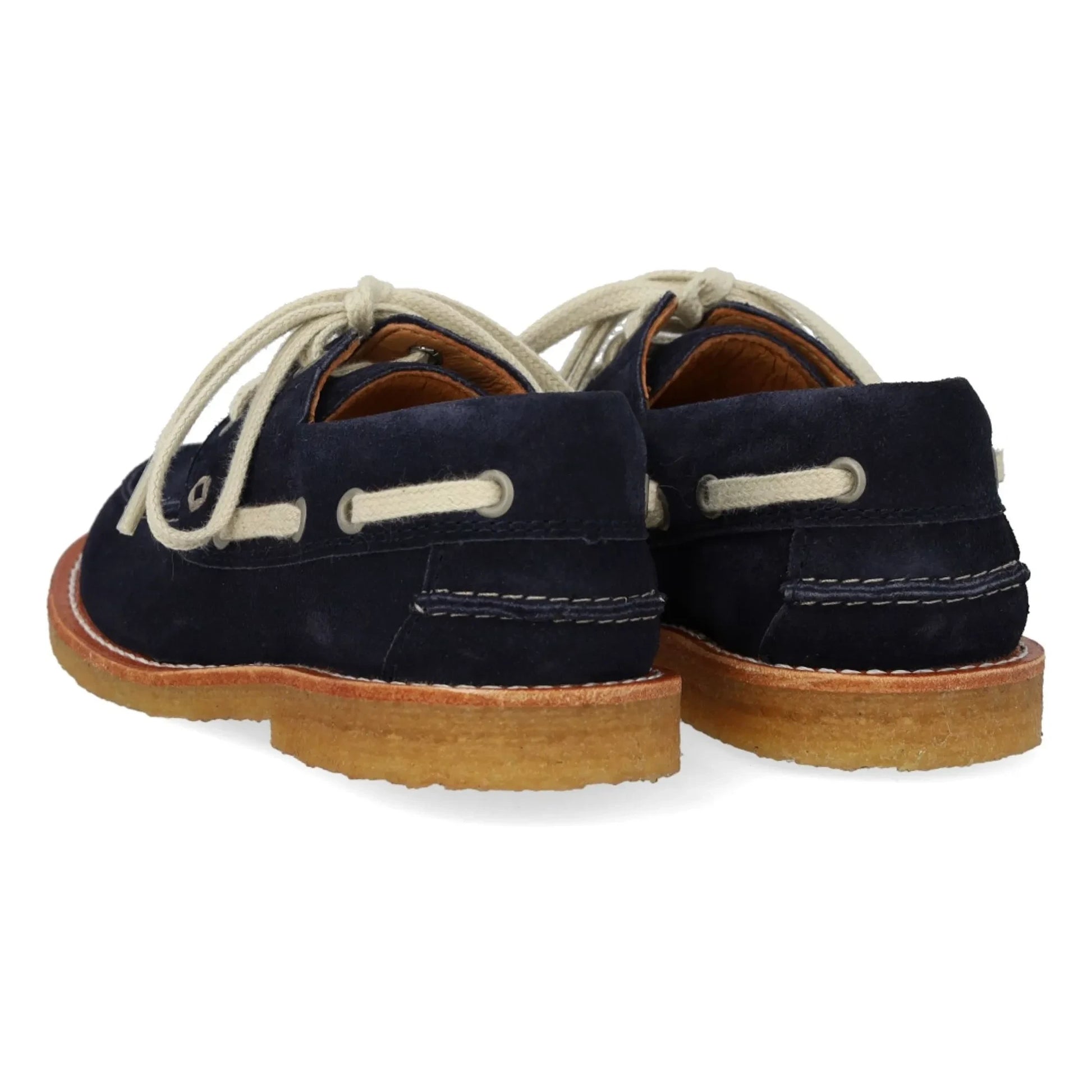 Angulus - Dock Daim Boat Shoes | Navy blue