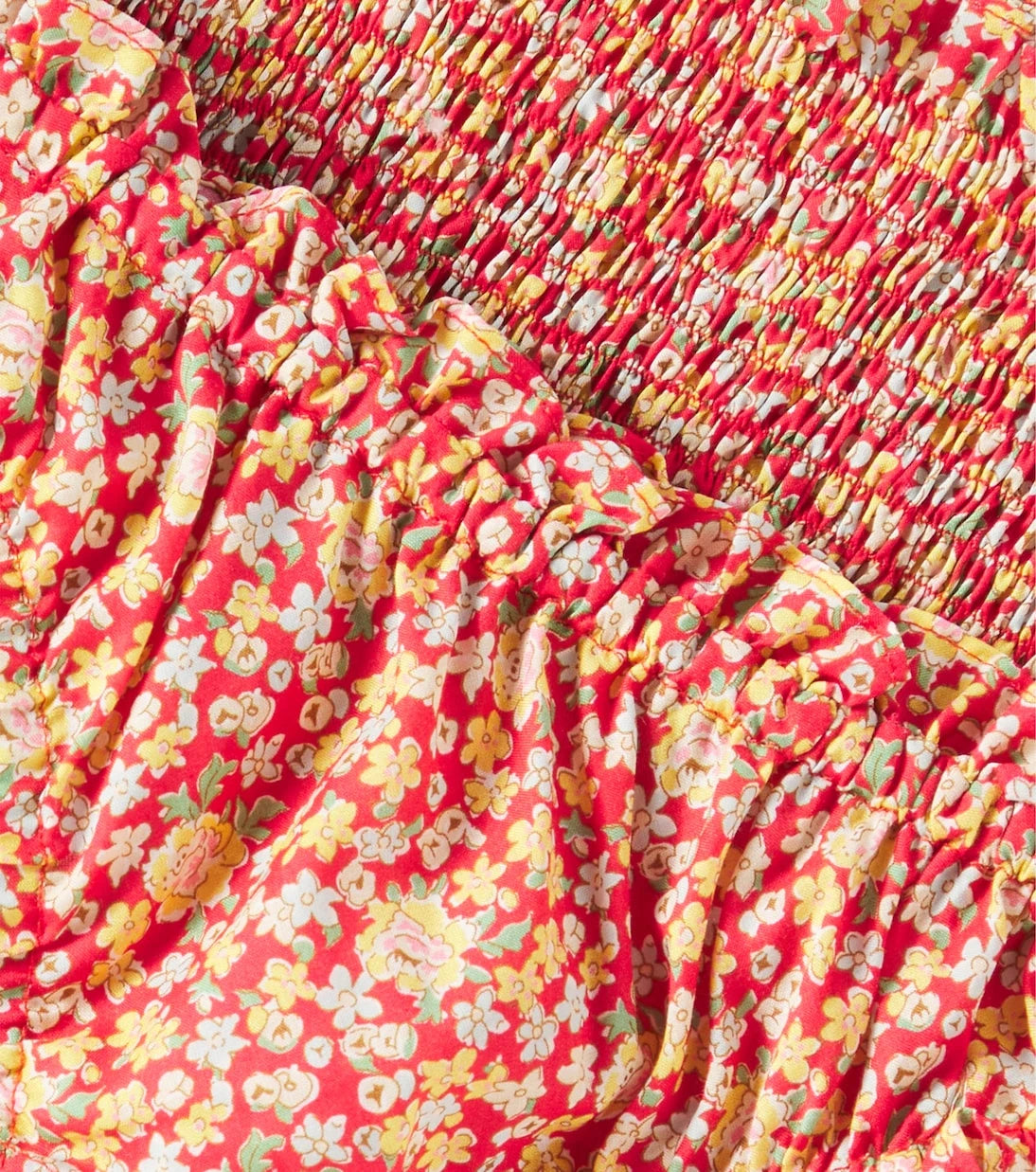 Bonpoint - Finlay smocked floral bikini