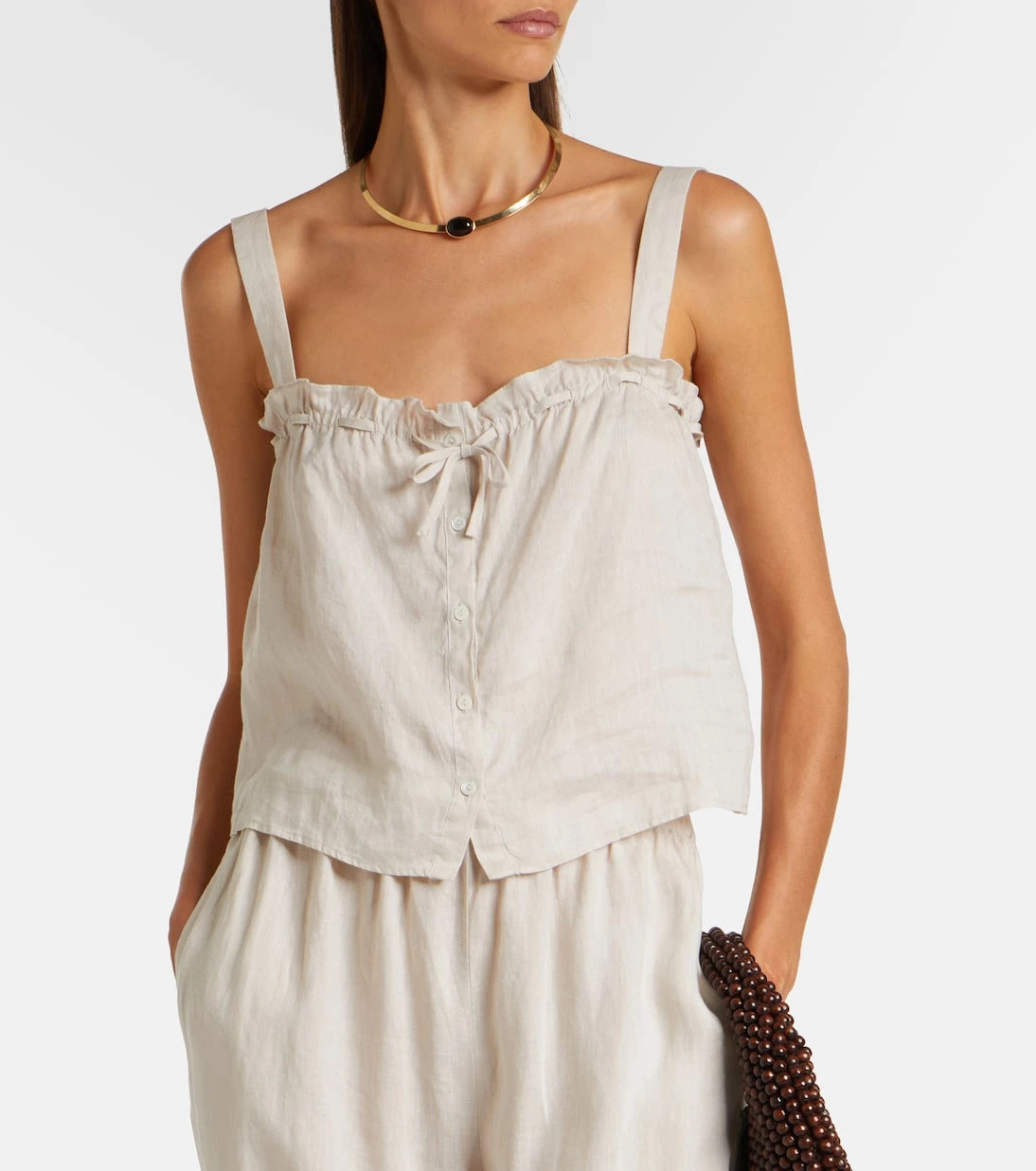 Velvet - Izzie linen top