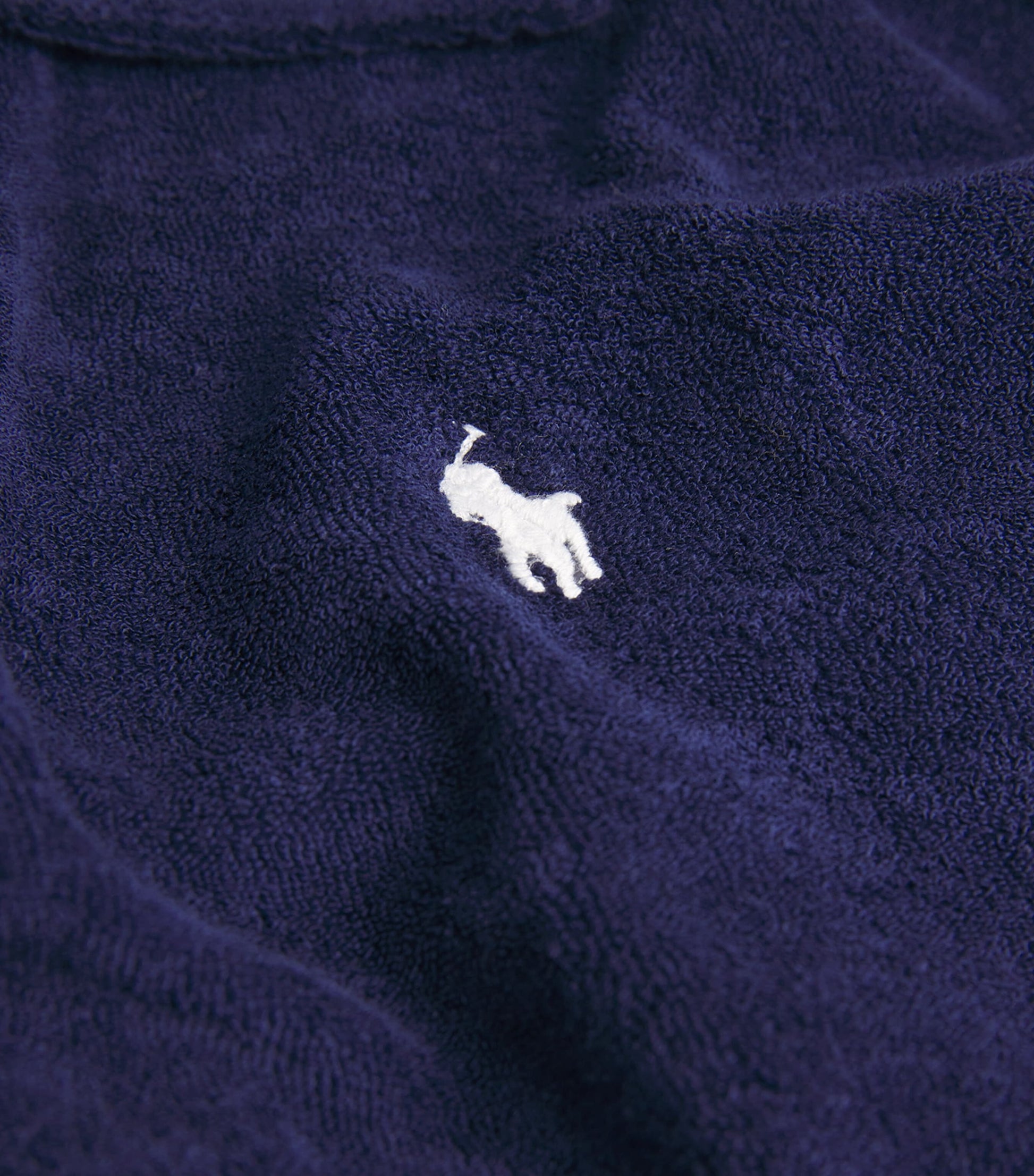 Polo Ralph Lauren Navy Cotton Terry Shirt and Shorts Set