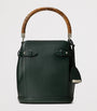 Ralph Lauren Collection Green Small Leather The Ralph Bucket Bag