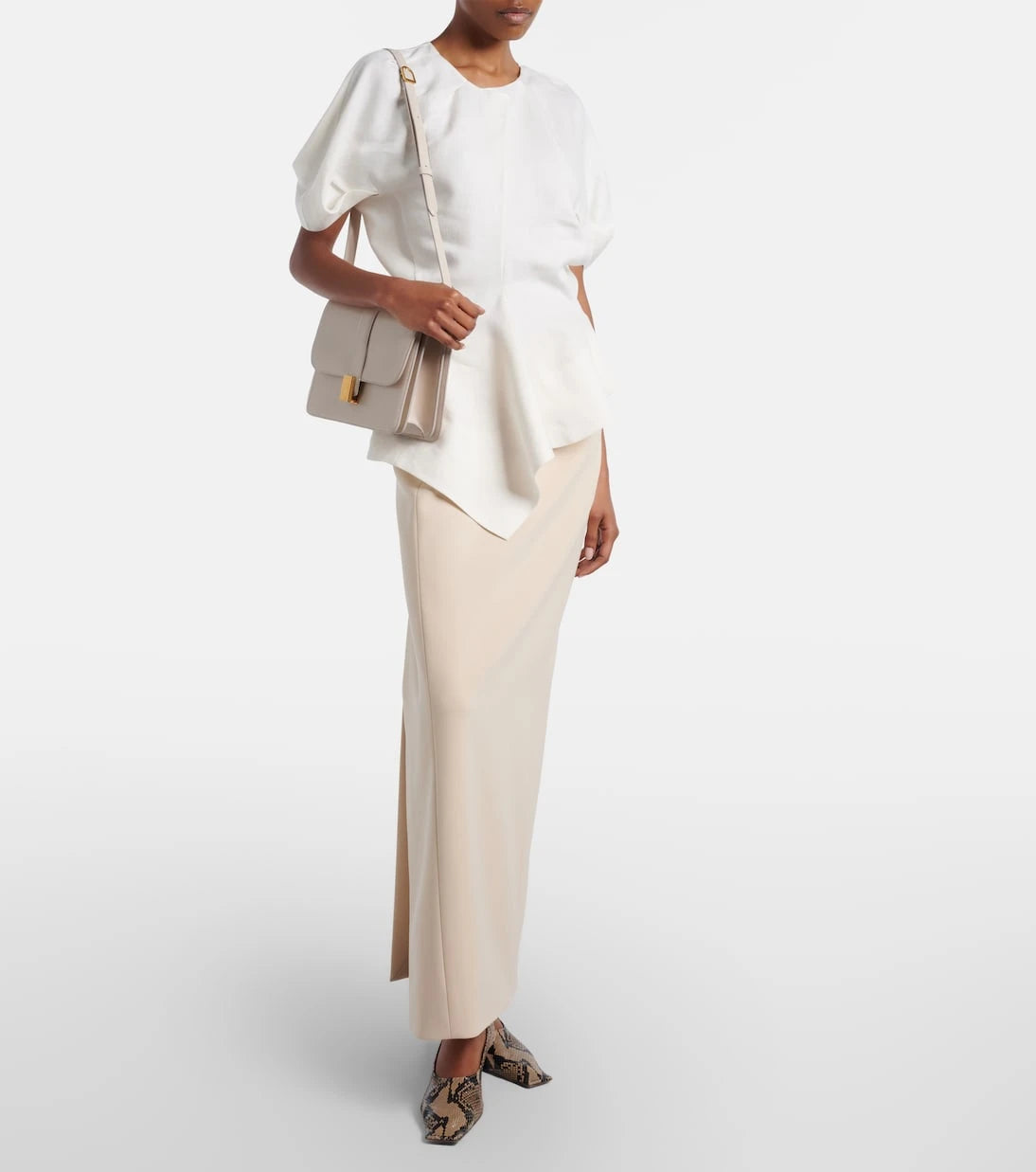 Khaite - Blake leather crossbody bag