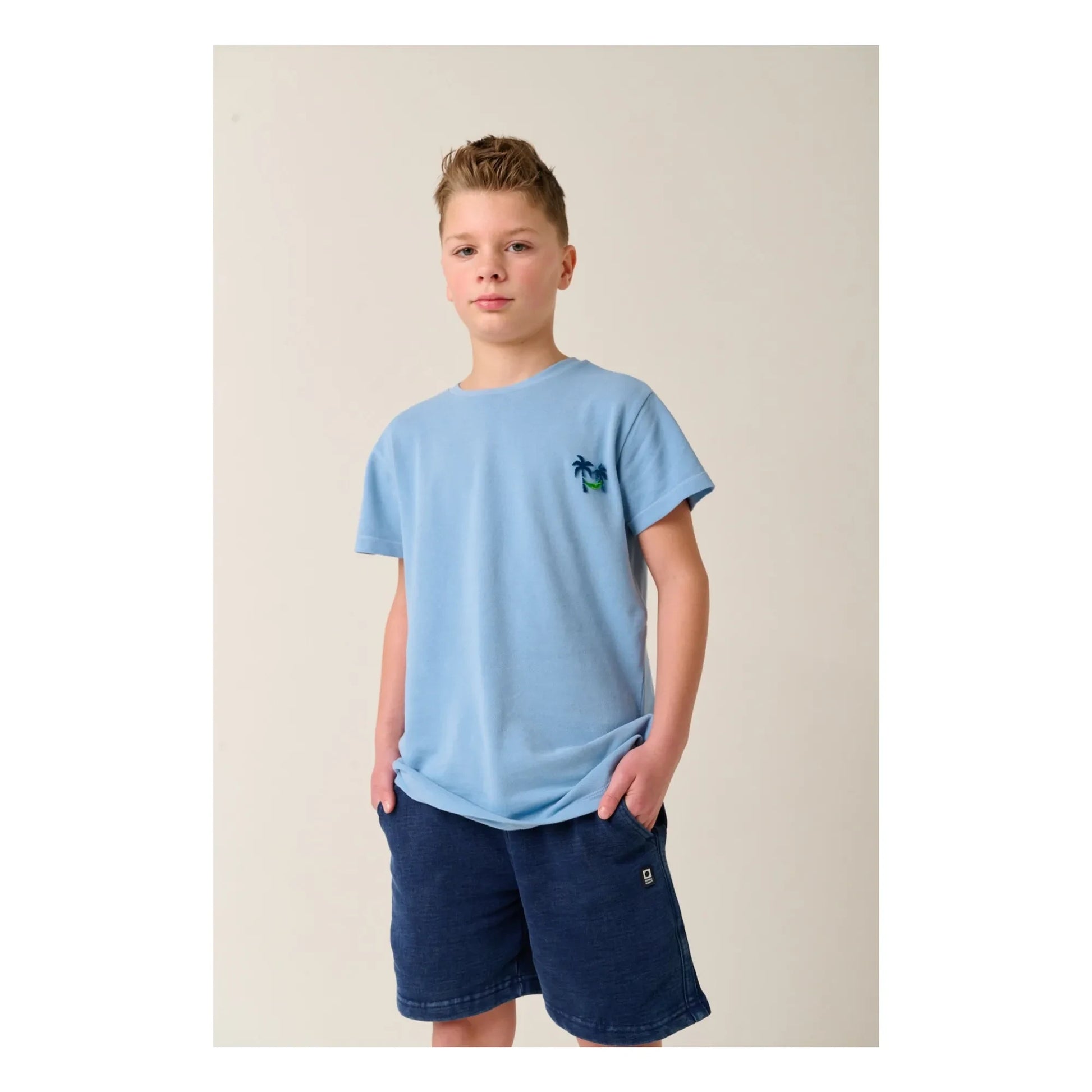 Tumble N'Dry - Whitehaven organic cotton shorts | Navy blue