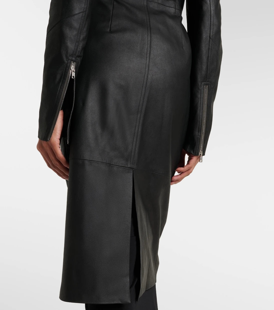 Rick Owens - Gary deri ceket