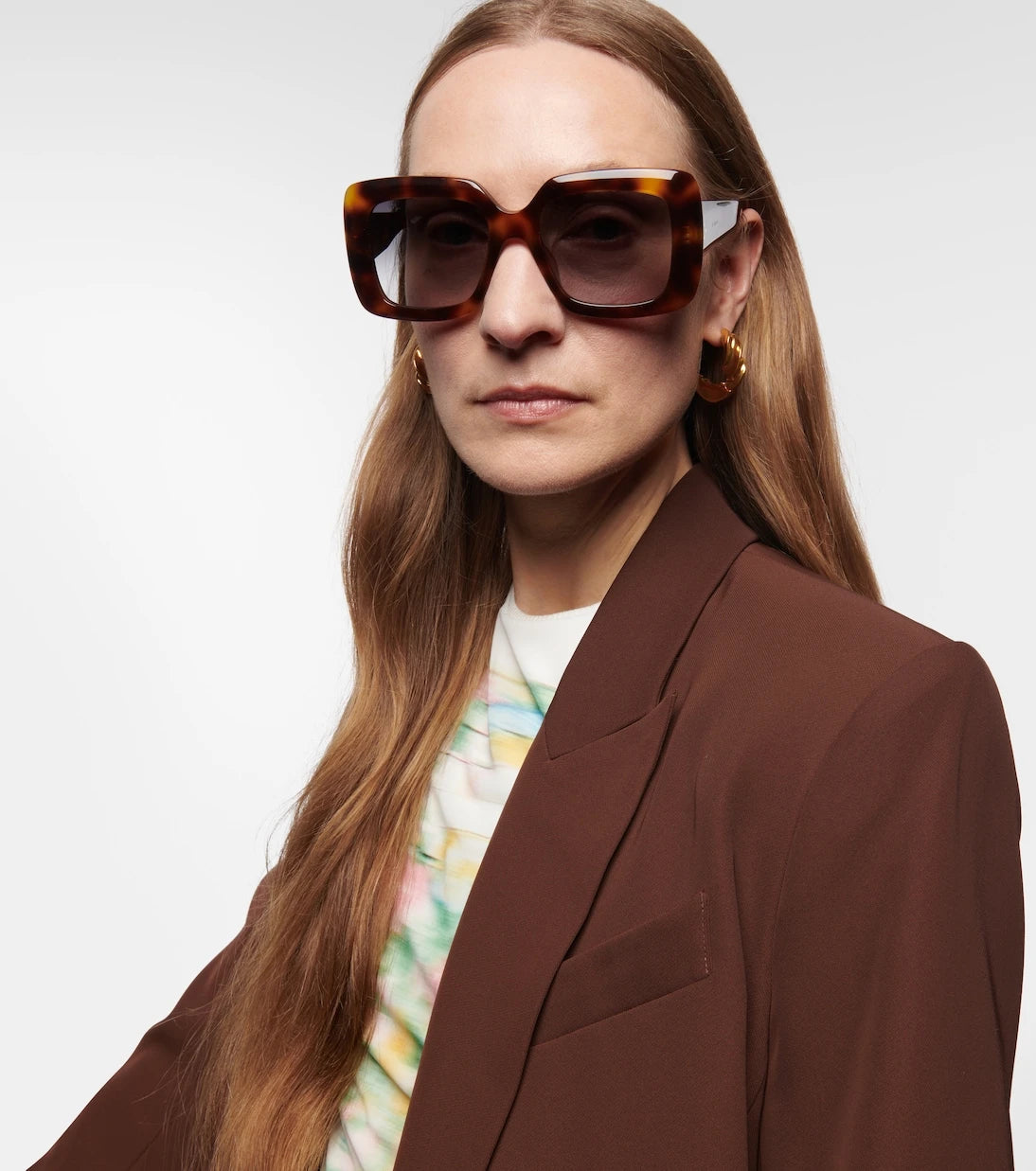 Celine Eyewear - Bold 3 Dots square sunglasses