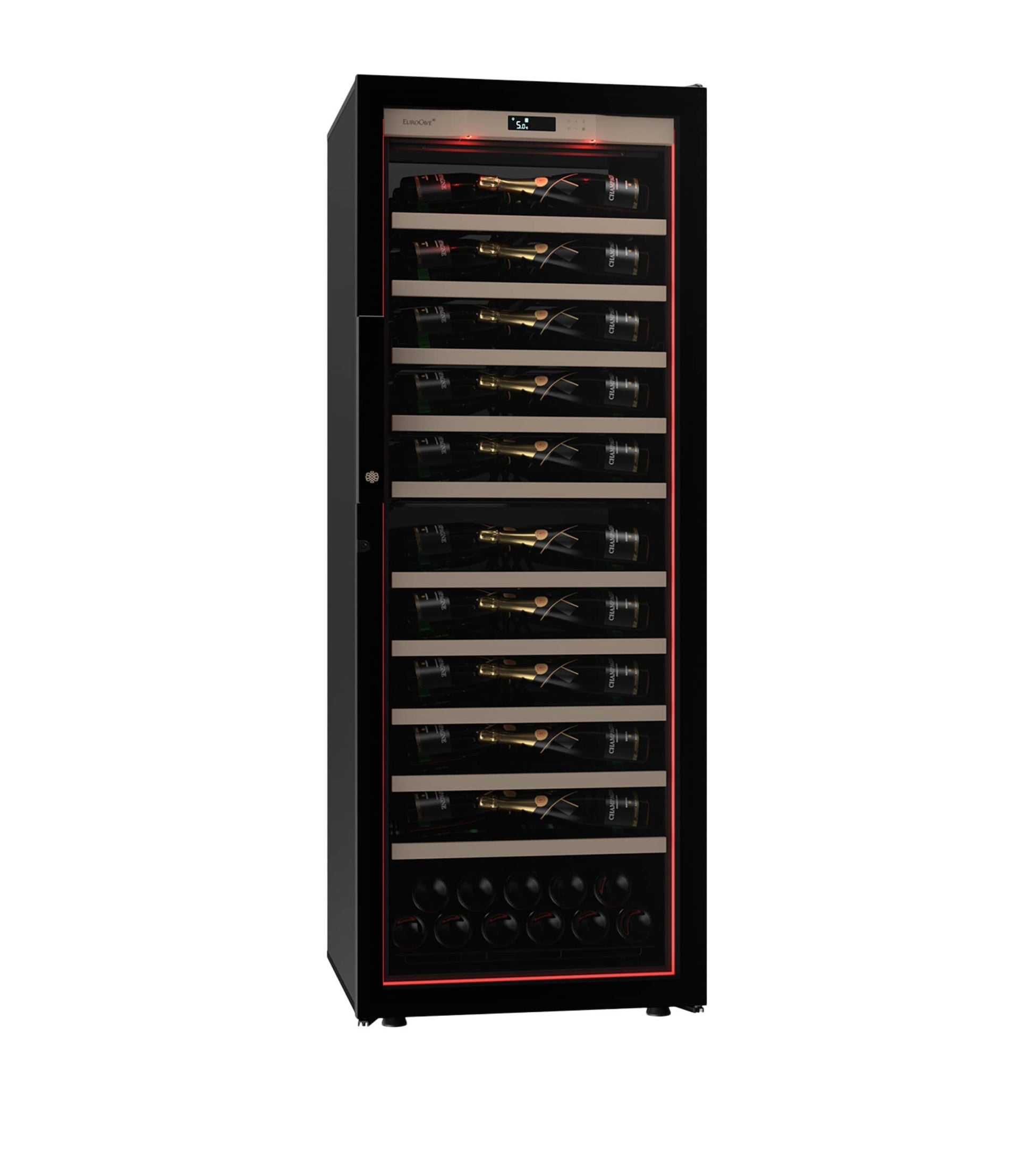 Large Single-Temperature Champagne Cabinet