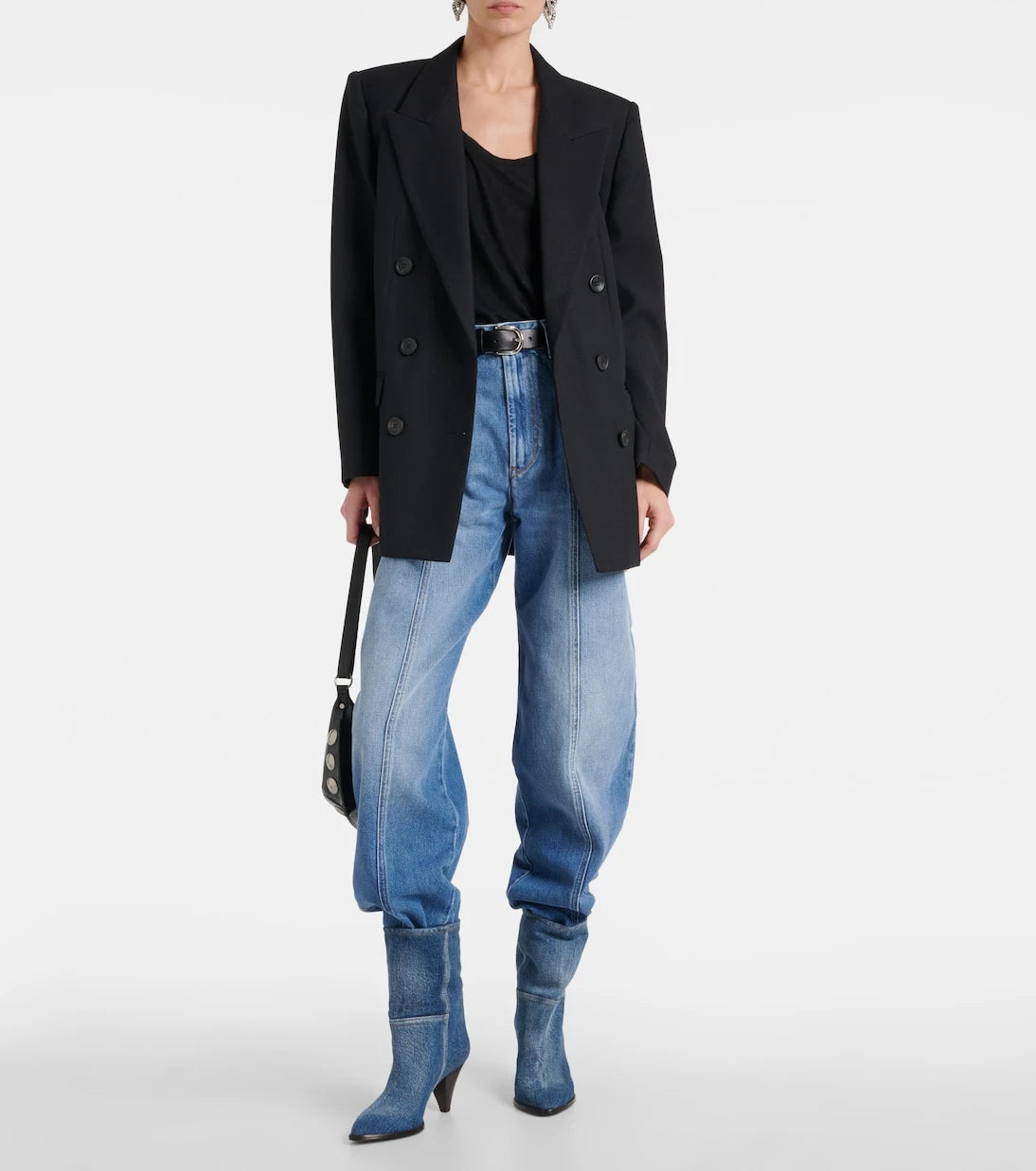 Isabel Marant - Rouxa denim ankle boots