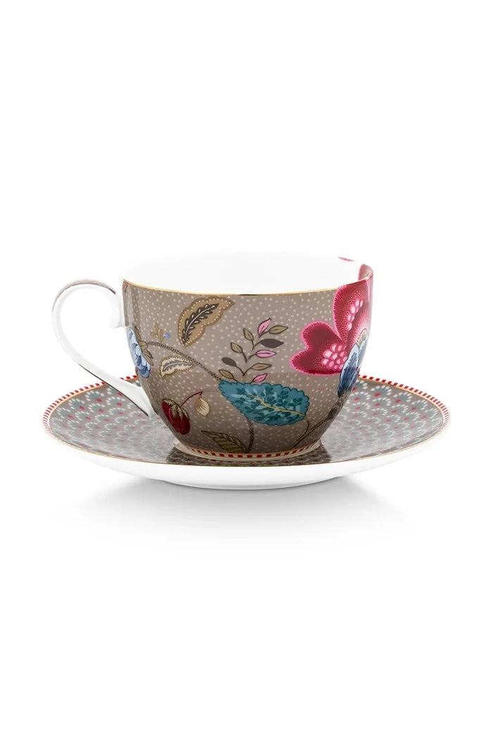 Pip Studio sırlı porselenden 300 ml kahve fincanı seti