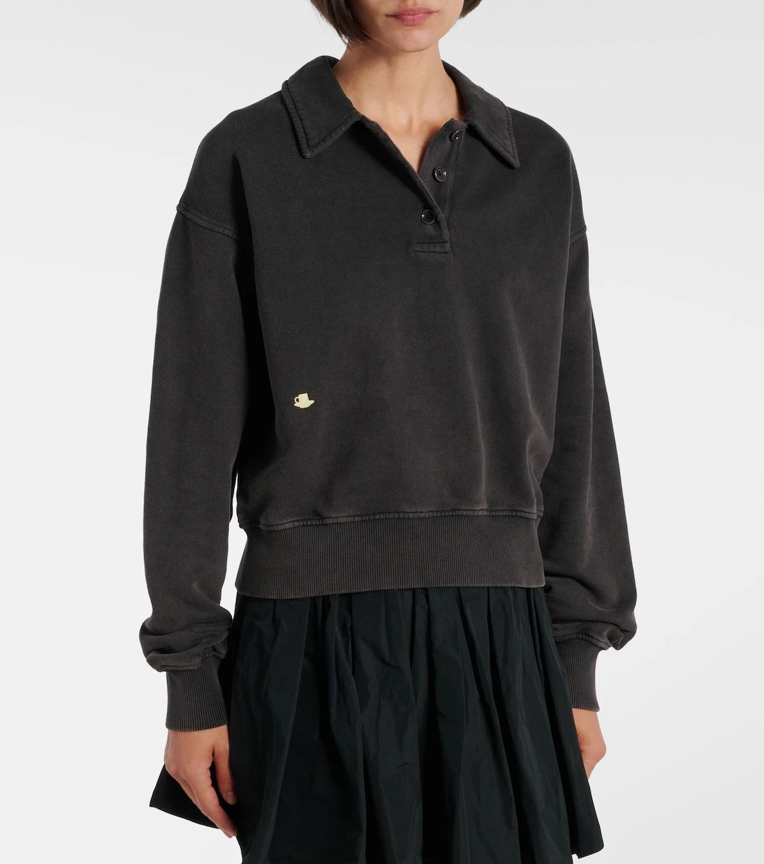 JW Anderson - Cotton polo sweatshirt