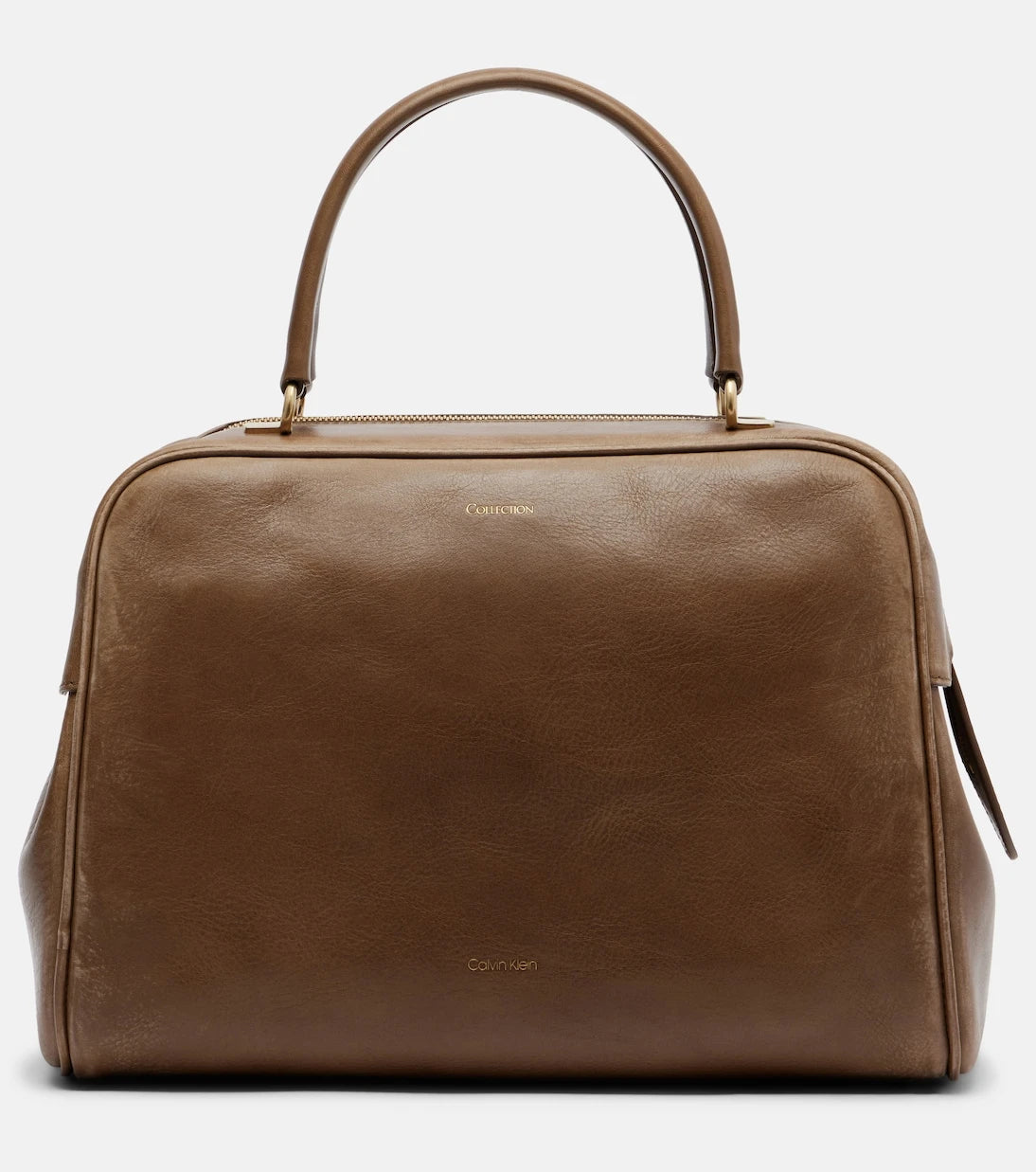 Calvin Klein Collection - America Medium leather bowling bag