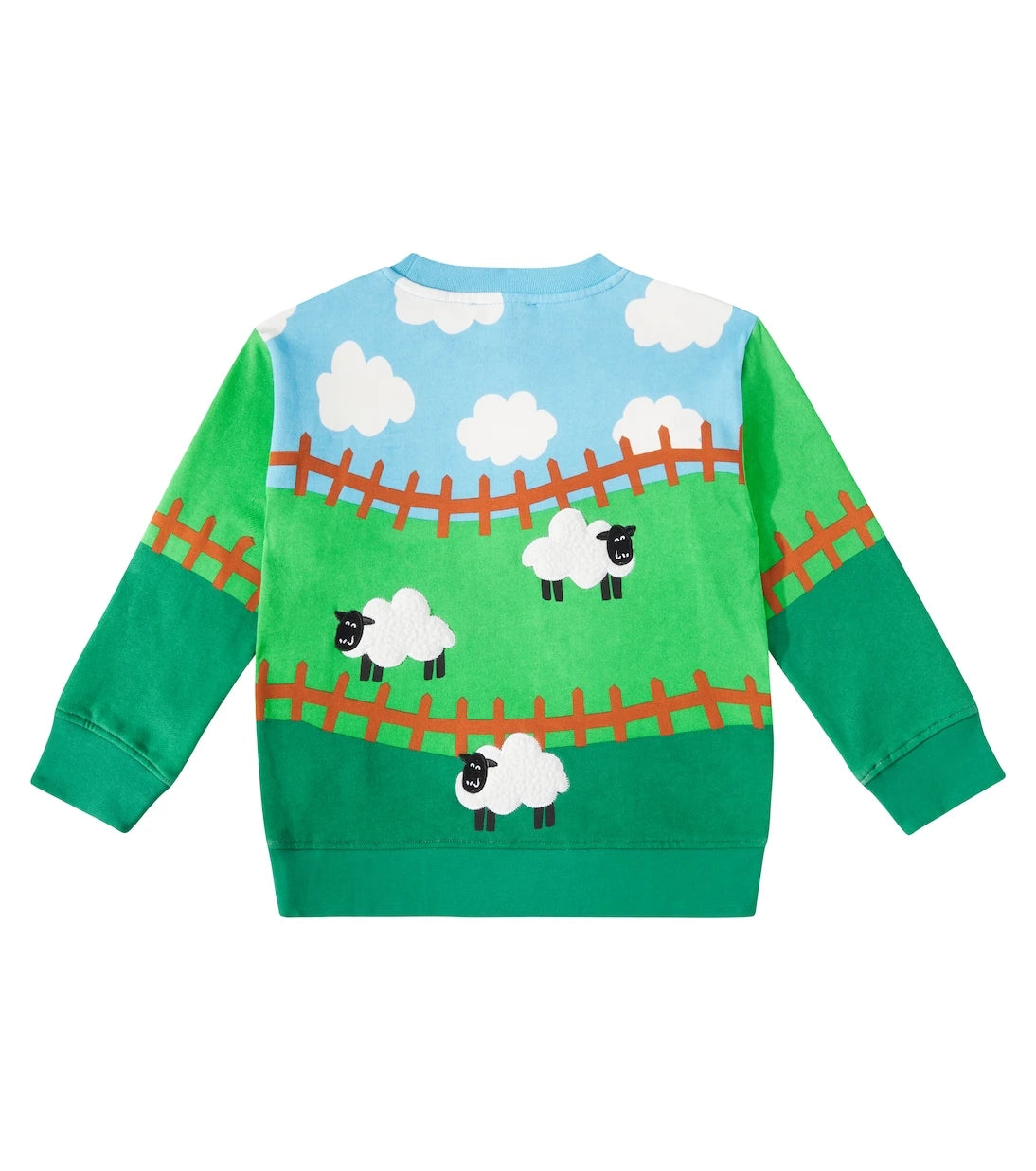 Stella McCartney Kids - Printed cotton fleece sweatshirt