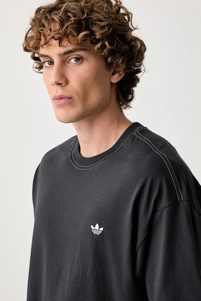 adidas Originals Erkek Pamuklu Tişört Contrast Oversized