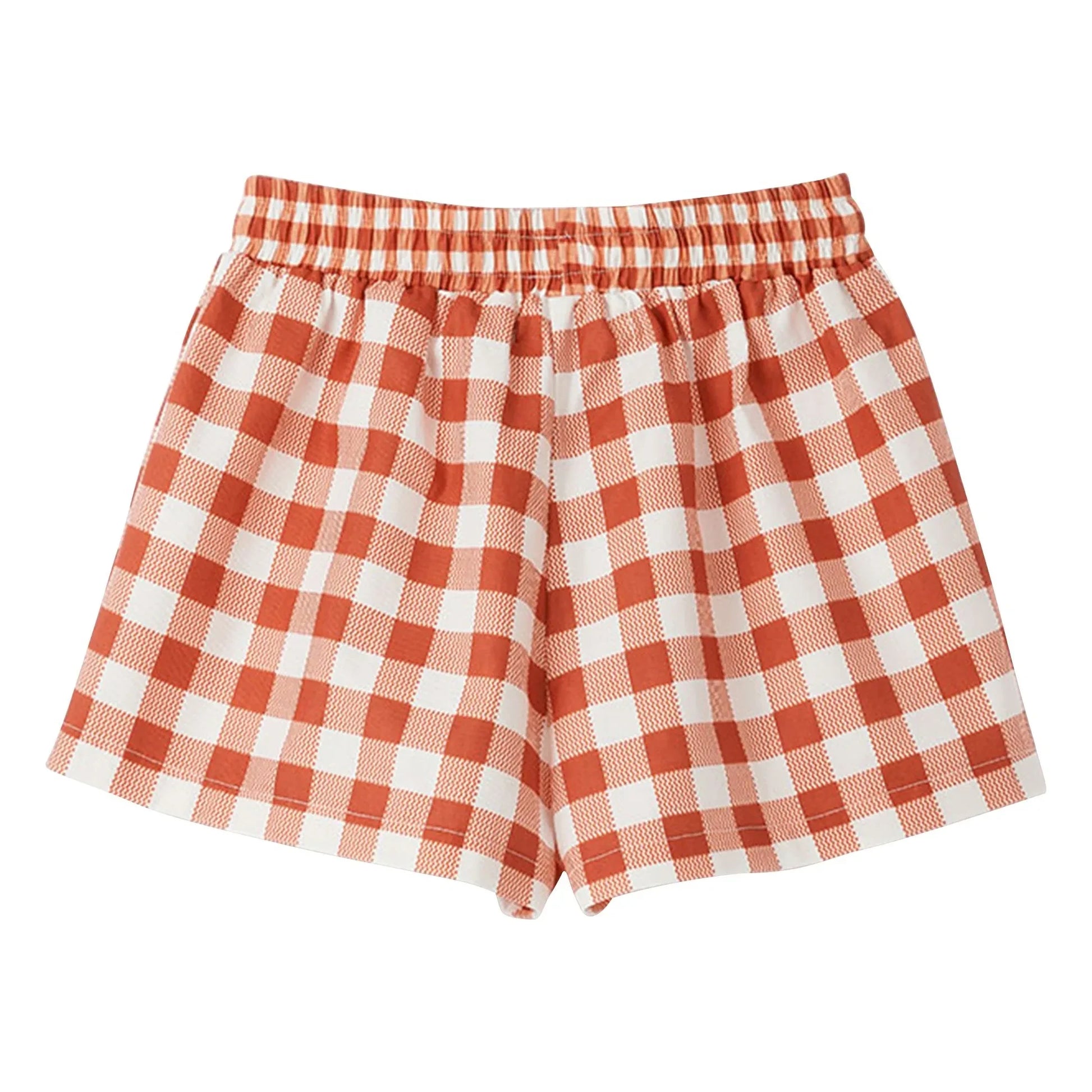 Fabula - Vichy shorts | Red