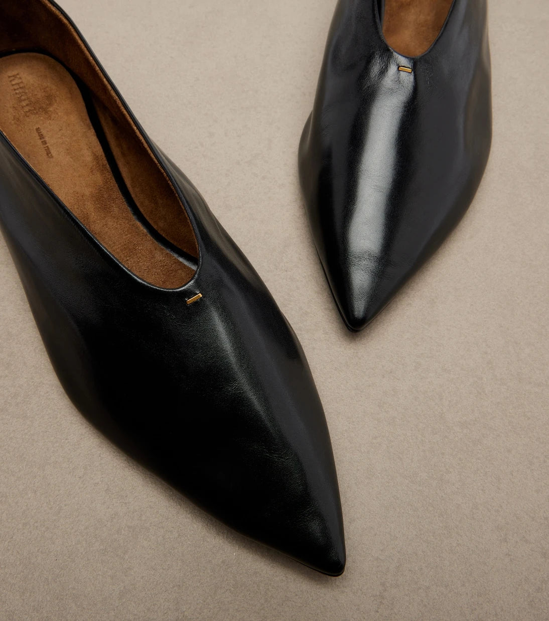 Khaite - Miriam leather ballet flats