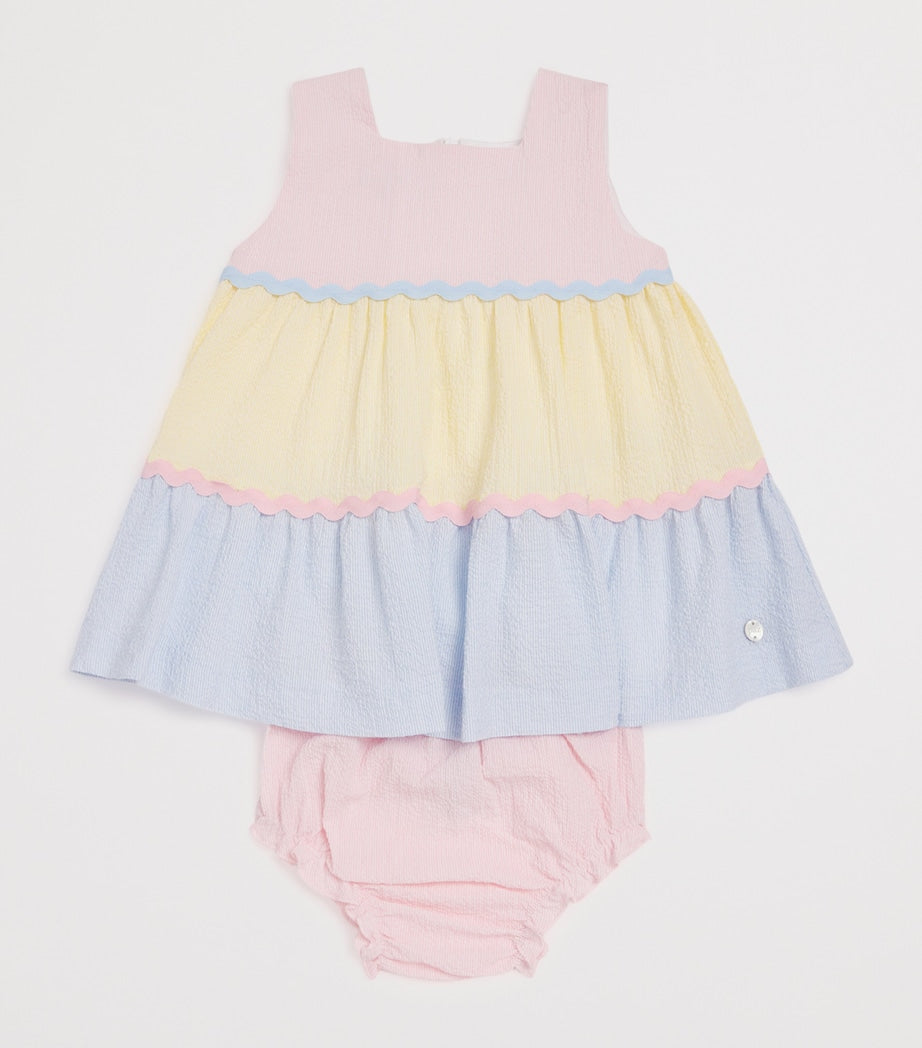 Paz Rodriguez Cotton-Blend Dress and Bloomers Set (3 Months - 4 Years)