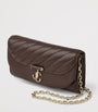 Jimmy Choo Brown Curve Wallet on Chain