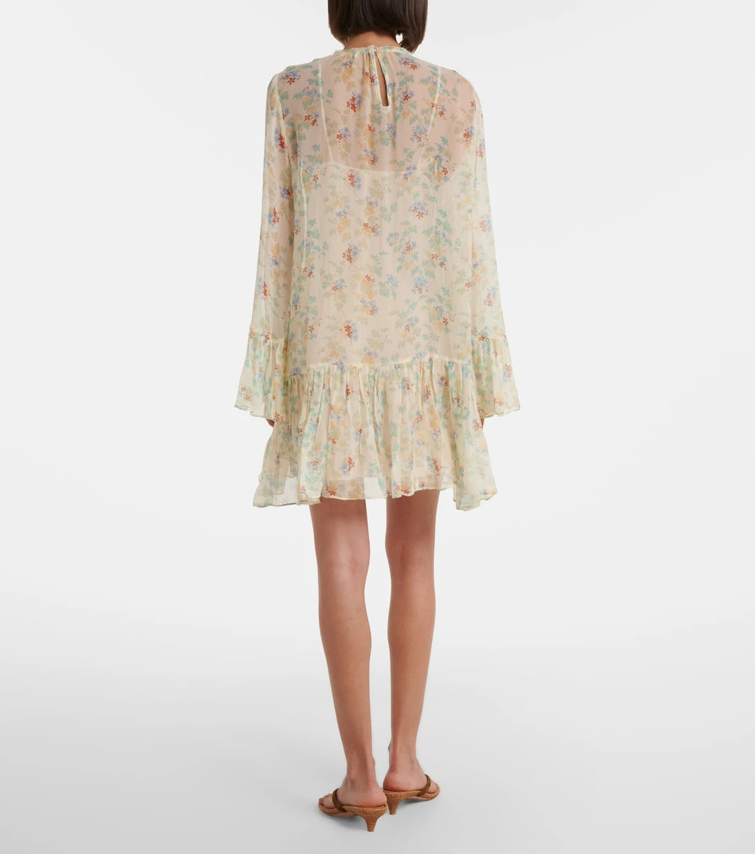 Ulla Johnson - Emmeline floral silk chiffon minidress