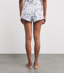 Fantasie Blue Lace-Trim Floral Lucia Pyjama Shorts