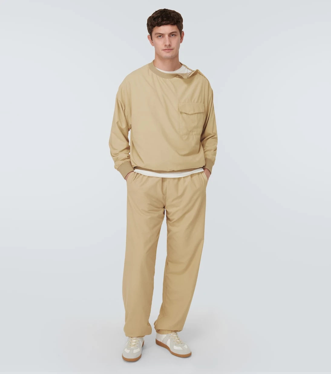 Ranra - Hlaup cotton-blend pants
