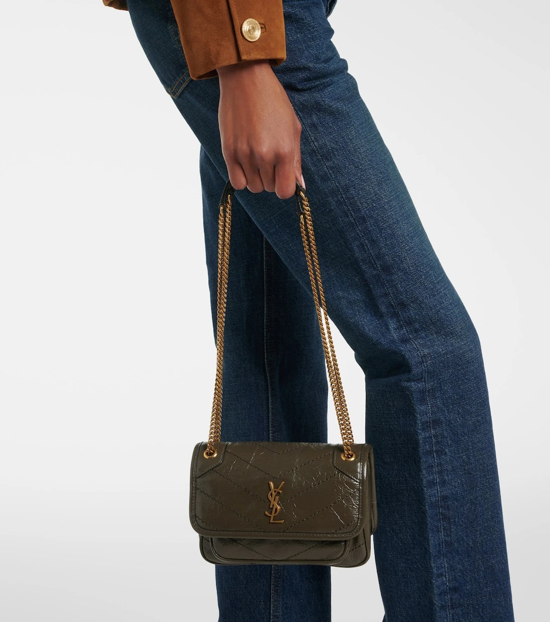 Saint Laurent - Niki Mini leather shoulder bag