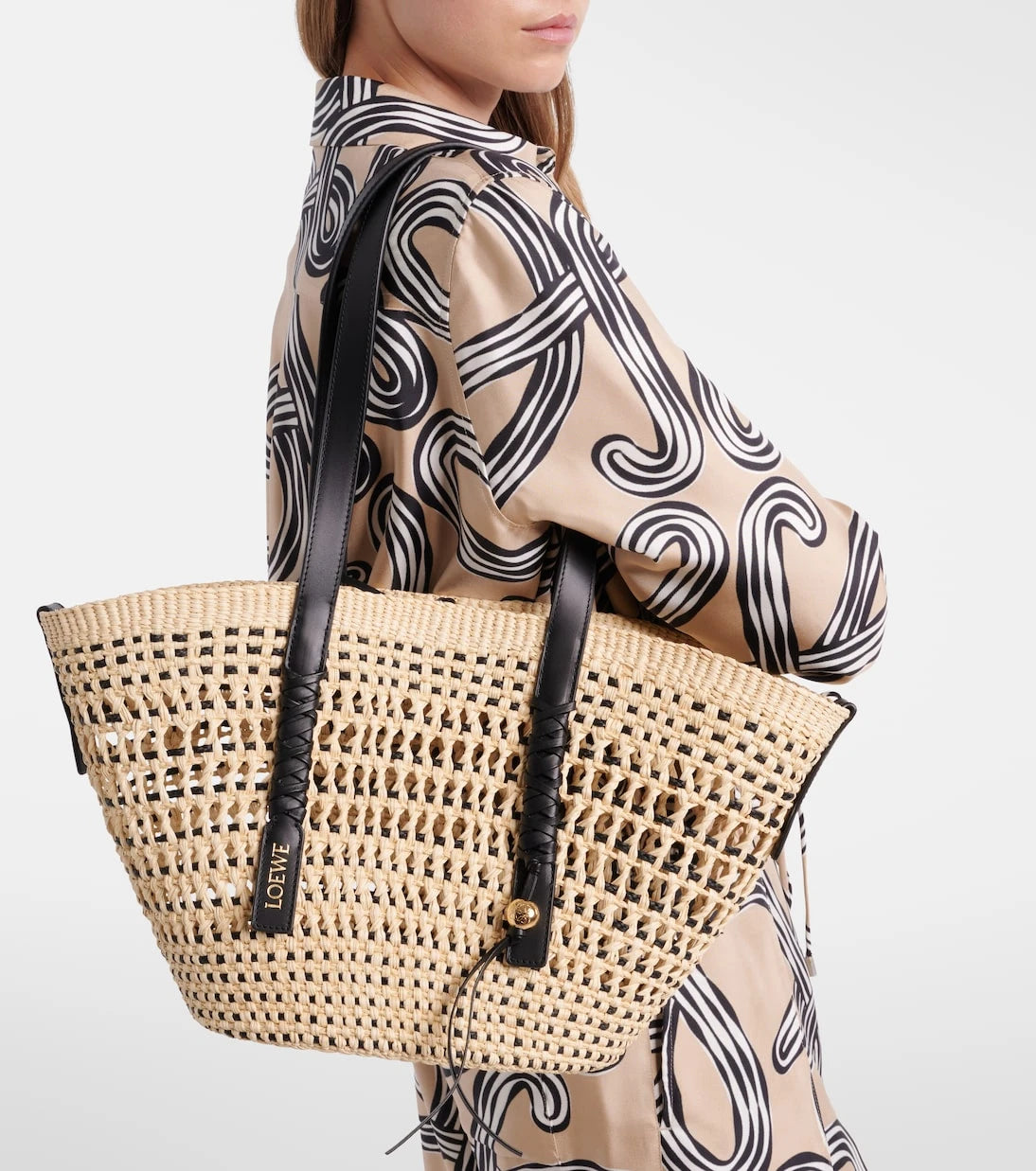 Loewe - Paula's Ibiza Braid Medium basket bag