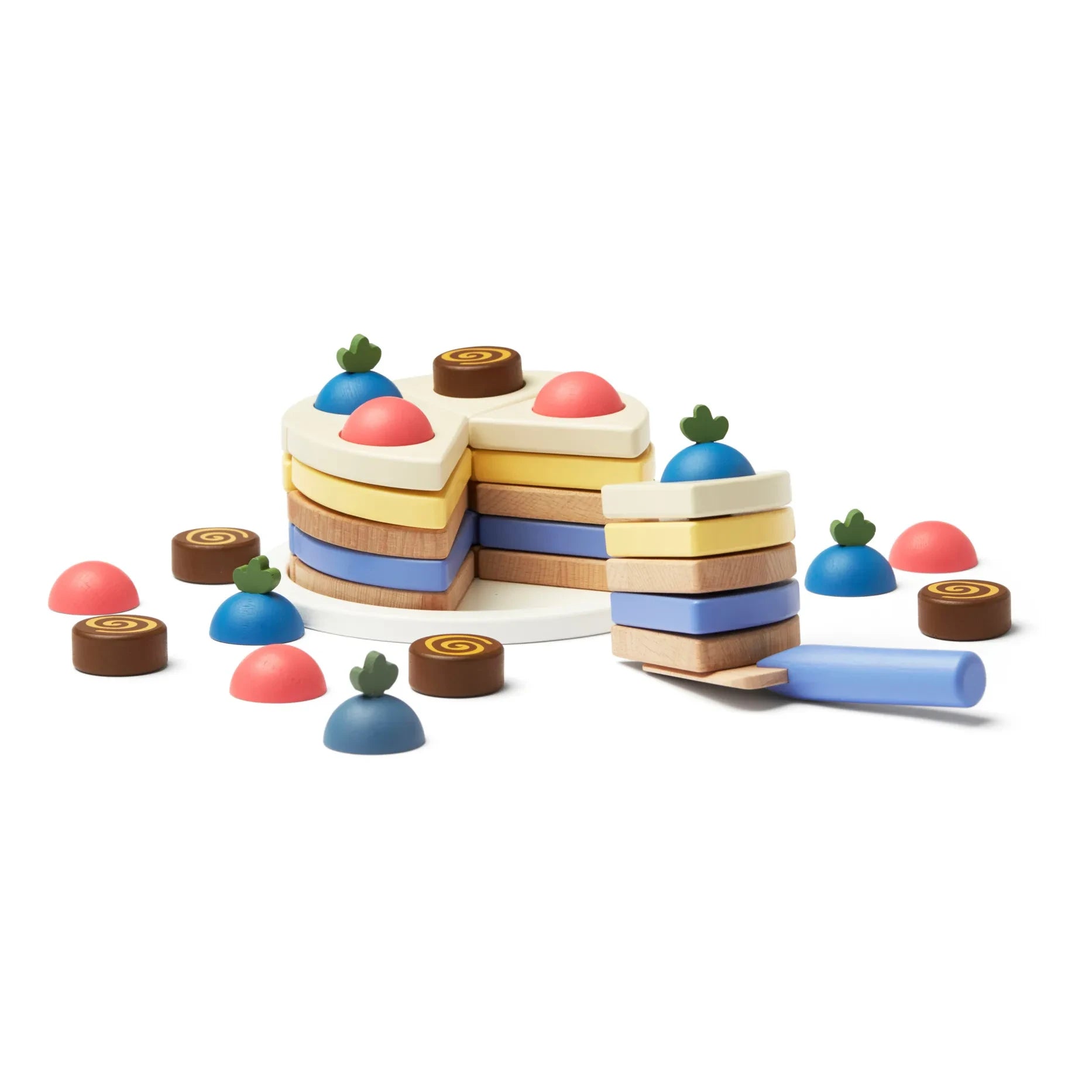 Kid's Concept - Wooden Rainbow Cake