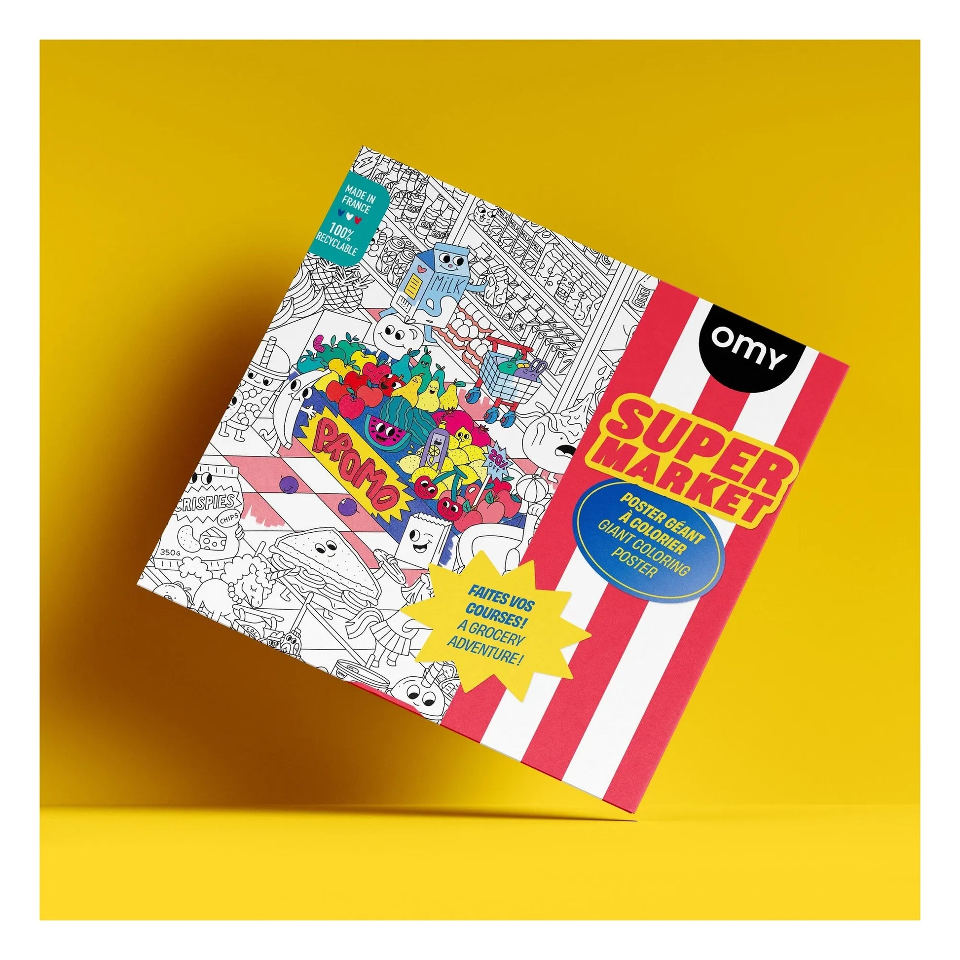 Omy - Poster Géant Super Marché
