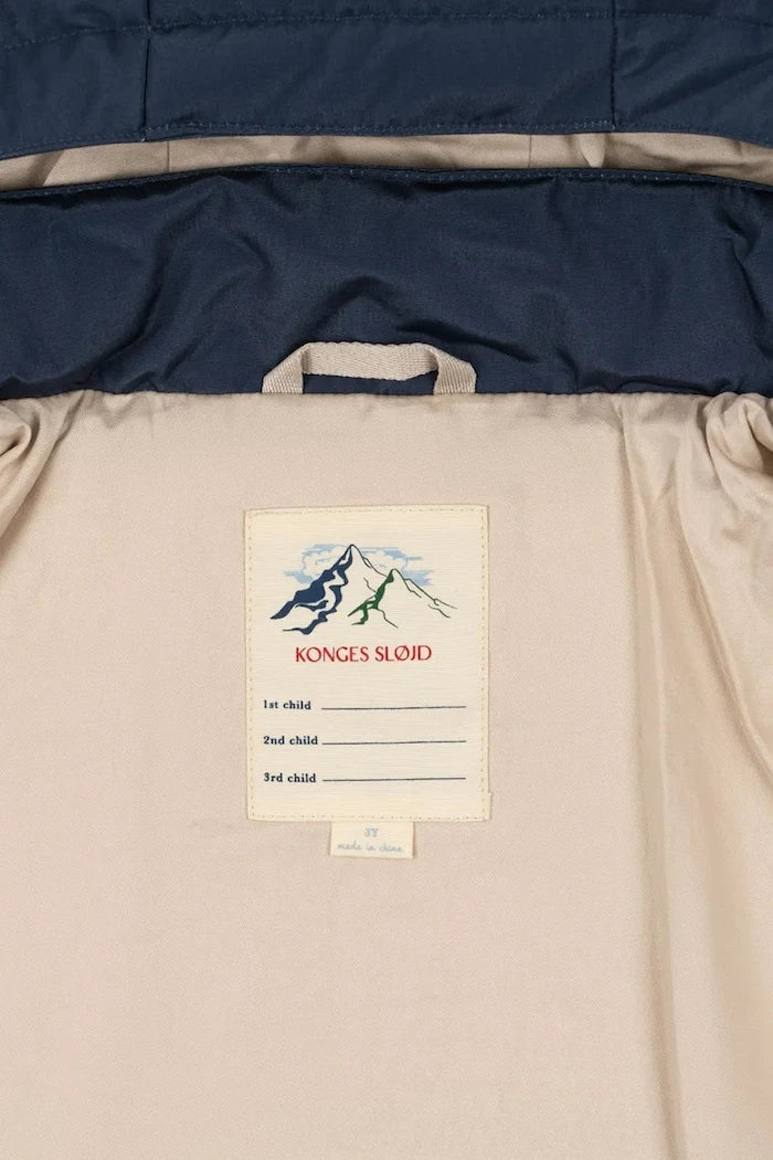 Детско яке Konges Sløjd MAGNUM DOWN JACKET SOLID GRS