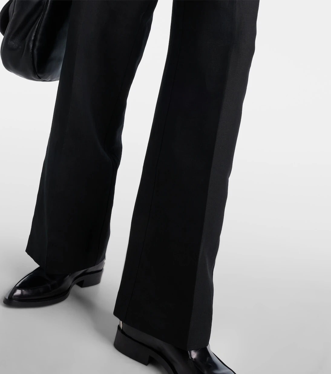 7 For All Mankind - Linen and cotton-blend wide-leg pants