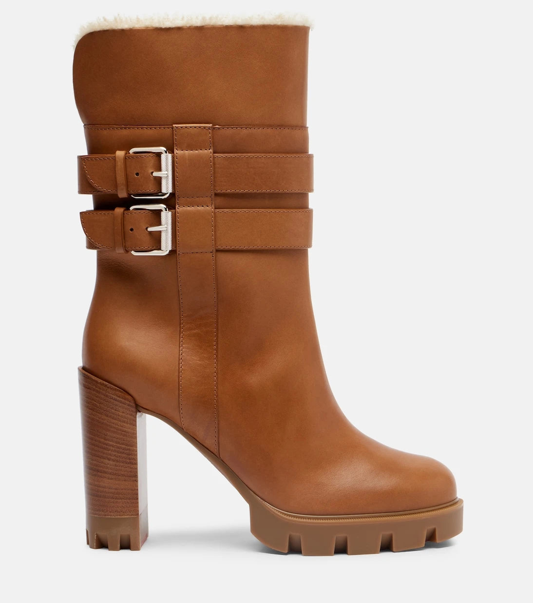 Christian Louboutin - Elisawalk 100 leather ankle boots