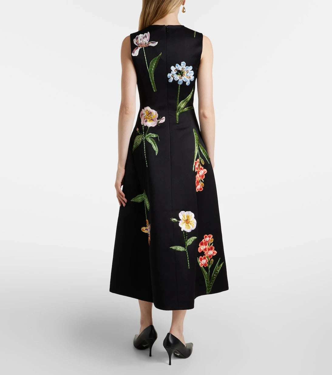 Leo Lin - Cleo floral midi dress