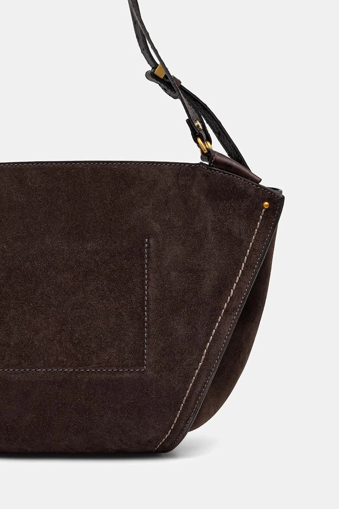 Gianni Chiarini süet kadın tote çanta BLOOM