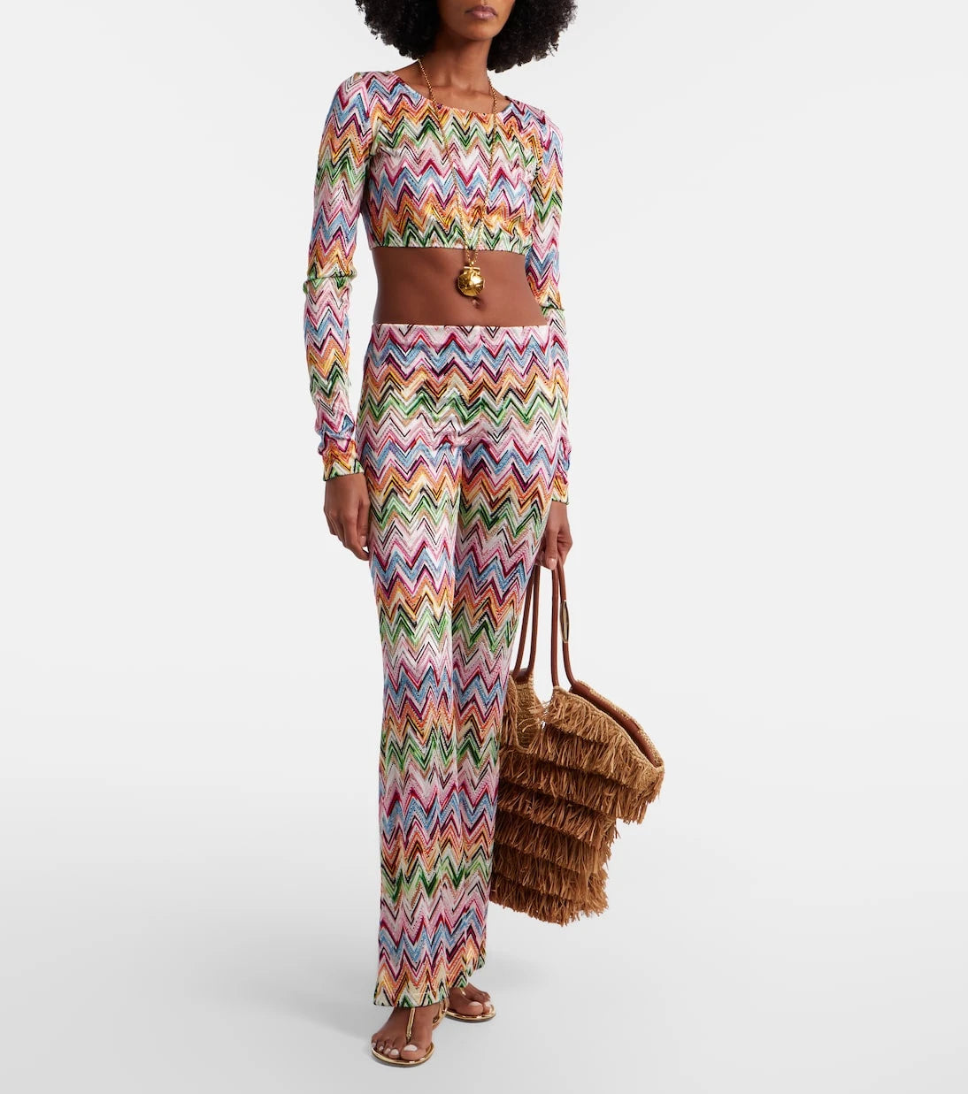 Missoni - Zigzag crop top