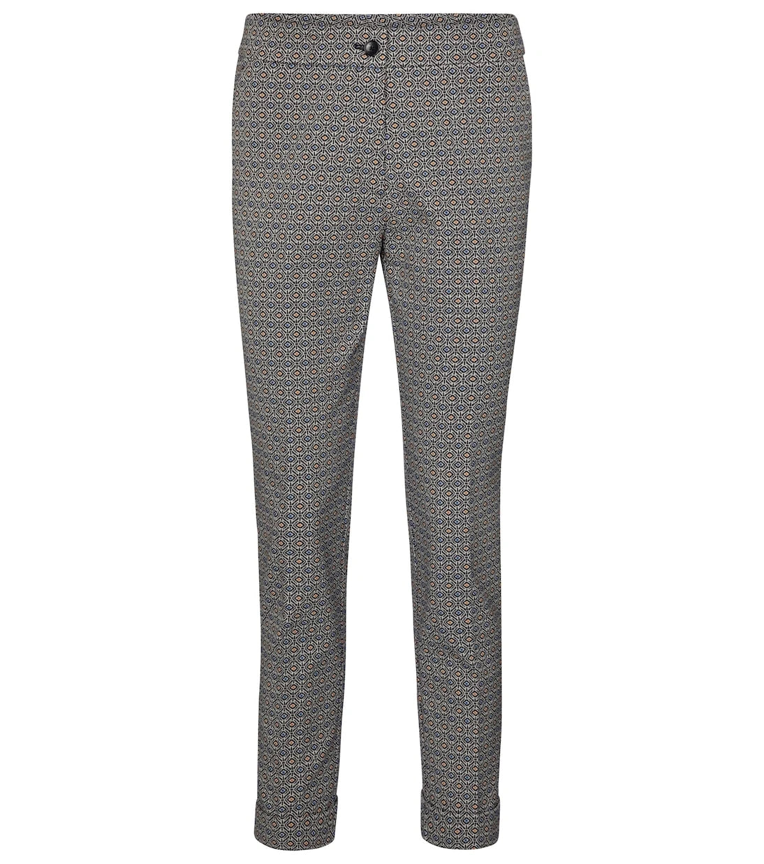 Etro - High-rise printed slim pants