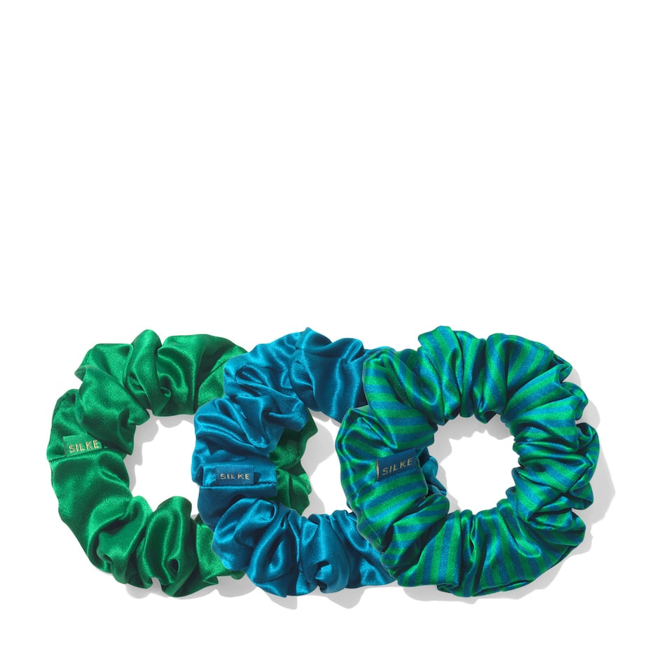 Mulberry Silk Hair Scrunchies (Set of 3)