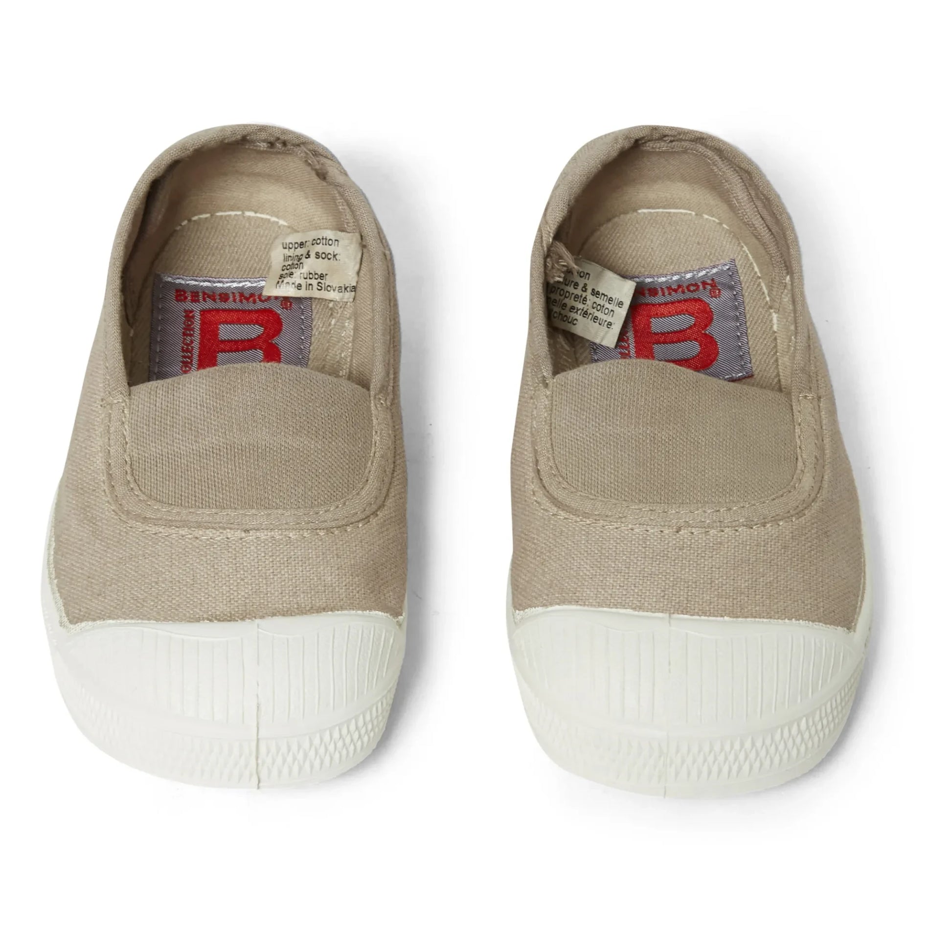 Bensimon - Vegan Elastic Sneakers | Beige